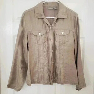 Chico's Gold Jacket